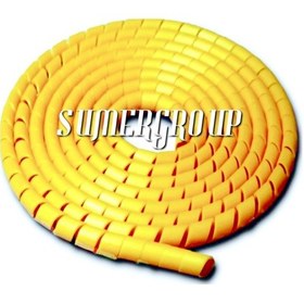 Resim Helezon Pano Kablo Toplama Spiral 8 Mm Sarı Rulo 100 M 