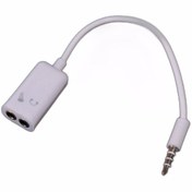 Resim Komponentci 3.5 Mm Stereo Kulaklık / Mikrofon Çoklayıcı Aux Adaptör 