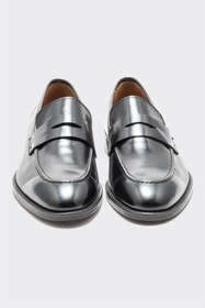 Resim Elle Shoes Siyah Deri Klasik Erkek Ayakkabı 