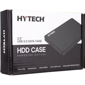 Resim Hytech HY-HDC21 2.5" Siyah Usb 2.0 Harici Hdd Kutu 