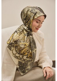 Resim Silk Home Twill İpek Eşarp 11512-39 Hardal 