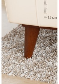 Resim Eymen Konik Kahverengi 15 Cm Mobilya Kanepe Koltuk Tv Ünitesi Yükseltici Yükseltme Ayağı Kahverengi Ahşap Desenli 15 Cm 