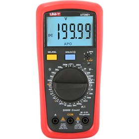 Resim Genel Markalar UT-39E+ Yüksek Hassasiyetli True RMS Manuel Menzil Multimetre,Dijital Ekran Elektrikçi Multimetre Ko 