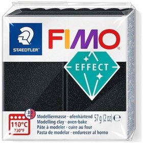 Resim Staedtler Fimo Effect Polimer Kil 907 Pearl Black 