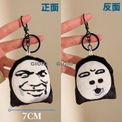 Resim Silver1 Karikatür Küçük Hediye Peluş Bebek Kolye Anahtarlık Çanta Kolye Aksesuarları (Yurt Dışından) 