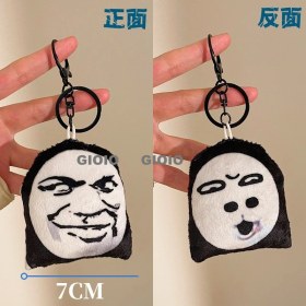 Resim Silver1 Karikatür Küçük Hediye Peluş Bebek Kolye Anahtarlık Çanta Kolye Aksesuarları (Yurt Dışından) 