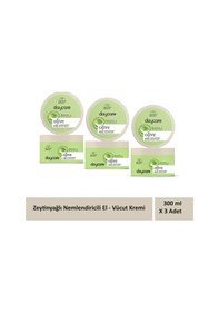 Resim Zeytinyağlı Nemlendirici El Ve Vücut Bakım Kremi 300 Ml X 3 Kavanoz 
