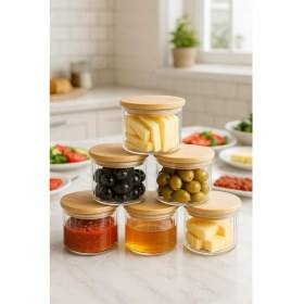 Resim Noah Exclusıve 400 cc Çizgili Ahsap Kapaklı Kahvaltılık 90 x 60 