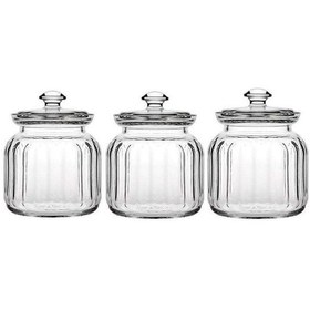 Resim Paşabahçe Viva Cam Kavanoz 900 Cc X 3 Adet 96374 