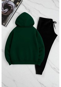 Resim Uyguntarz Unisex Vintage Eşofman Takımı Yeşil 