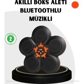 Resim Zero Land Sptrns Evde Fitness Için Akıllı Boks Makinesi Işıklı Vuruş Noktalı Bluetoothlu 