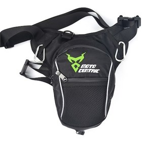 Resim Hallow Motocentrıc 0100-MC Motosiklet Bacak Çantası Yeşil 