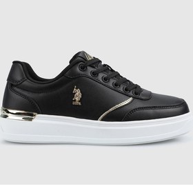 Resim U.S. Polo Assn. Alkaz Siyah Kadın Sneaker 