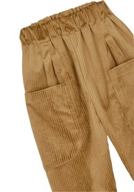 Resim Camel Kadife Boyfriend Pantolon - 3 Yaş 