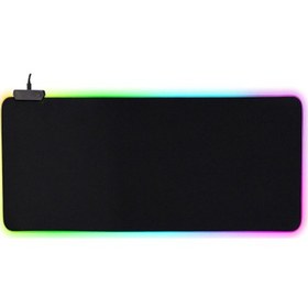 Resim Ximistore9 Rgb Aydınlatmalı Büyük Boy Oyun Mouse Pad - Usb Bağlantılı, Kaymaz Taban, 8 Işık Efekti 