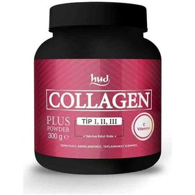Resim Hud Collagen Plus Powder 300 G - Toz Kolajen Tip 1-2-3 Kollajen 