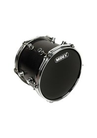 Resim Midex Dr-18bk Siyah Renk 18 İnç Bas Kick Bateri Davul Derisi Drumhead 18'' İnch 45.72 Cm 