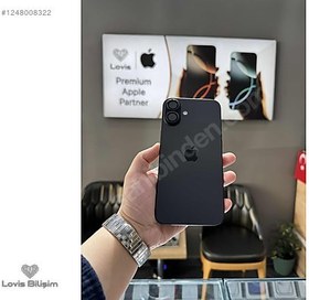 Resim Apple iPhone 16 Plus İkinci El TR | 256 GB | Siyah 