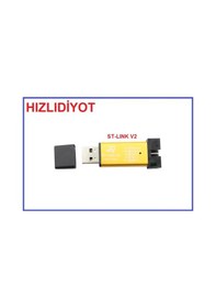 Resim St-Link V2 Mini Stm32 , Stm8 Programlayıcı Metal Kasa 