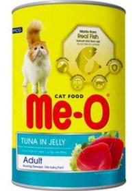 Resim Me-O Ton Balıklı Jöleli Konserve Yetişkin Kedi Maması 400 G 