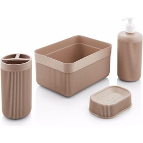 Resim FOM Home 4 Parça Banyo Seti Vc-bs 