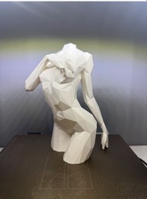 Resim Kadın Gövde Heykeli Dekoratif Obje 14cm 