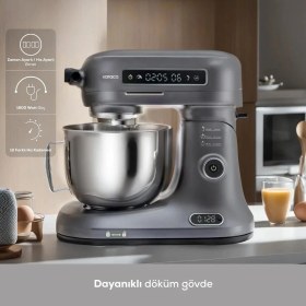 Resim Artisan Döküm Gövdeli Zaman Ayarlı ve Tartılı Paslanmaz Çelik Hazneli Mutfak Şefi 1600 W 
