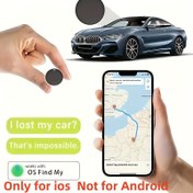Resim 1 adet Arabalar, Evcil Hayvanlar ve Değerli Eşyalar için Akıllı Etiket GPS Takip Cihazı, Gerçek Zamanlı Konum İzleme Cihazı, Küresel Kapsama Alanı, Pil Güçlü, Sadece iOS için Uygundur, Bulma Uygulaması Aktif, Şarj Edilemeyen Düğme Pili 