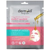 Resim Dermokil Hyaluronik Asit Serum Kağıt Maske 