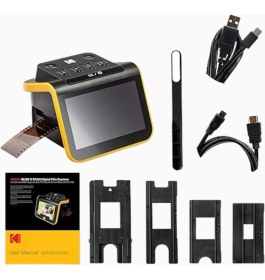 Resim Kodak Slide N Scan, 5" LCD Ekranlı Film ve Slayt Tarayıcı, 22MP, Siyah 