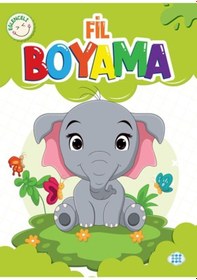 Resim Eğlenceli Fil Boyama 