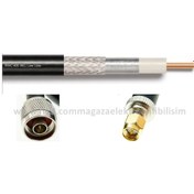 Resim N erkek - SMA erkek 30 METRE LMR400/RWC400 Koaksiyel Kablo 50Ω 