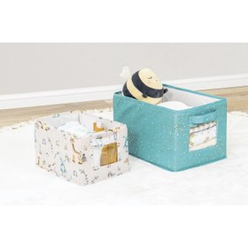 Resim Baby 2'li Pencereli Düzenleyici Çok Amaçlı Organizer Kutu (yeşil) 