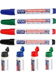 Resim Kraf Doldurulabilir Beyaz Tahta Kalemi 4lü 770 4 