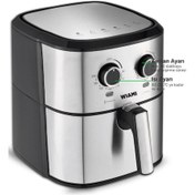 Resim Wiami TTAF-500MS 6.5 L Retro Yağsız Hava Fritözü Airfryer 