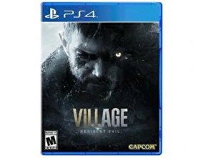 Resim Capcom Resident Evil Village Ps4 Oyunu Korku Türü Playstation 5 Uyumlu Çok Satan Tek Oyuncu 