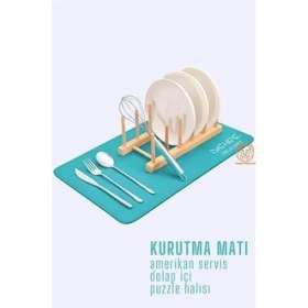 Resim Najmaddin Hsnet Bulaşık Durulama Kurutma Matı Süzücü Emici D.reohouri Design - NJ001P-4GKO79 