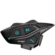 Resim Crown Micro Cmmk-08 Motosiklet Bluetooth İnterkom Seti 