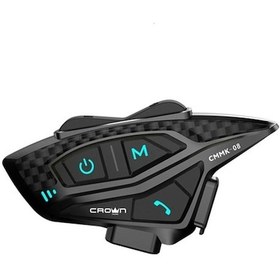 Resim Crown Micro Cmmk-08 Motosiklet Bluetooth İnterkom Seti 