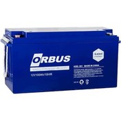 Resim ORBUS 12 VOLT 100 AMPER JEL AKÜ KARBON JEL AKÜ DERİN DÖNGÜ 