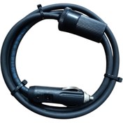 Resim Geseus Araç Çakmaklık Uzatma Kablosu 12-24 Volt 16 Amper 2 X1,5mm TTR Bakır 1 Mt-Siyah 