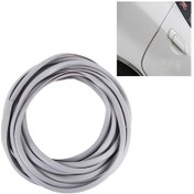 Resim 5 M Araba Dekoratif Şerit Pvc Krom Dekorasyon Şerit Kapı Pencere Contası Gri 