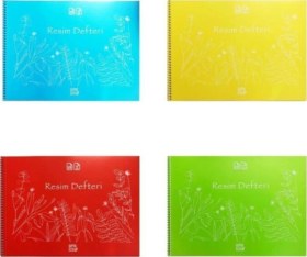 Resim Plastik Spiralli Resim Defteri 23x35 25 Yp 4956 