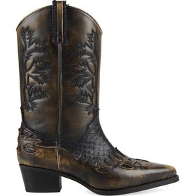 Resim Footcourt Kahverengi Bayan Kovboy Çizmesi (Dawn) 