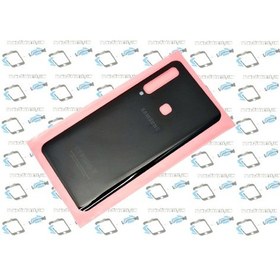 Resim Samsung Uyumlu Galaxy A9 A920 2018 Arka Pil Kapağı (CAM) SİYAH 