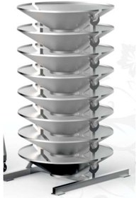 Resim Pimak Robot Döner Konik Yıkama Arabası Ekipmanları 