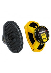 Resim Soundmax Sx-m69f-400w Max-100wrms -profesyonel Oval Midrange 