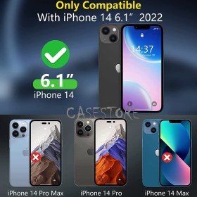 Resim M.TK Moveteck Iphone 14 6.1 Inç Uyumlu Kamera Lens Çıkıntılı Içi Kadife Silikon Soft Mat Renkli Liquid Yumuşak Şık Yeni Kapak Sıvı Süet (2022) Lansman 