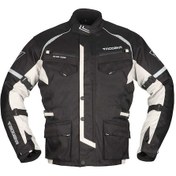 Resim Modeka Tarex Waterproof Ceket Siyah Gri 
