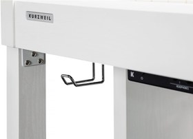 Resim Kurzweil CUP-P1WH Beyaz Dijital Konsol Piyano | Minimalist Mat Beyaz Tasarım 256 Polifoni ve Üst Düzey Ses Örnekleme Teknolojisi 
